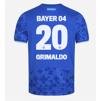 Bayer Leverkusen Alejandro Grimaldo #20 Maglia Gara Terza Repliche 2025-26 Maniche Corte